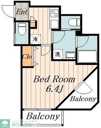 パレス・フォンテーヌの物件間取画像